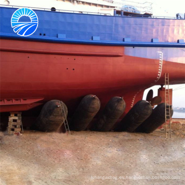 barco flotando y salvamento airbag de goma en China